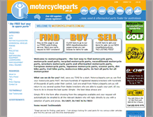 Tablet Screenshot of motorcycleparts.com.au